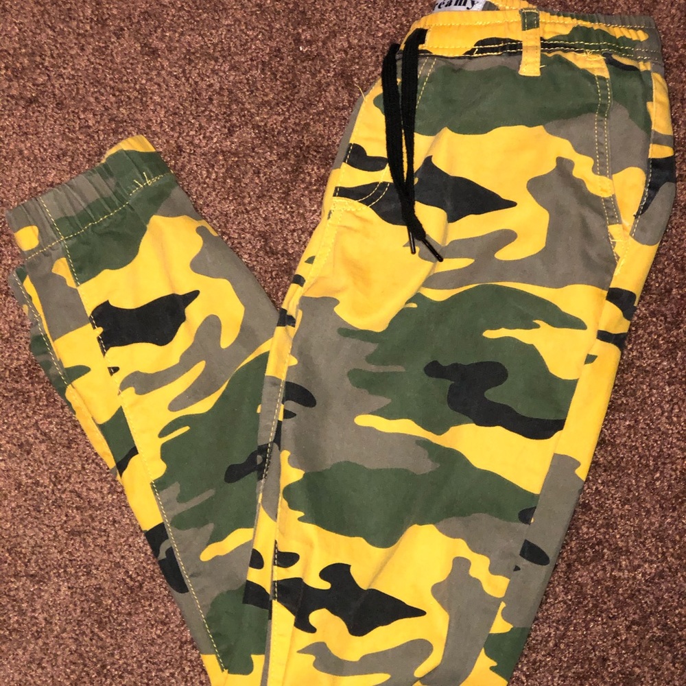camouflage joggers